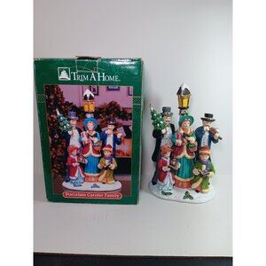 Vintage Trim A Home Porcelain Caroler Family Christmas Decor